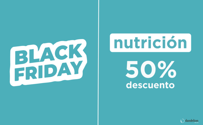 Descuento en nutricionista durante el black friday en Dandelion Salud Alicante