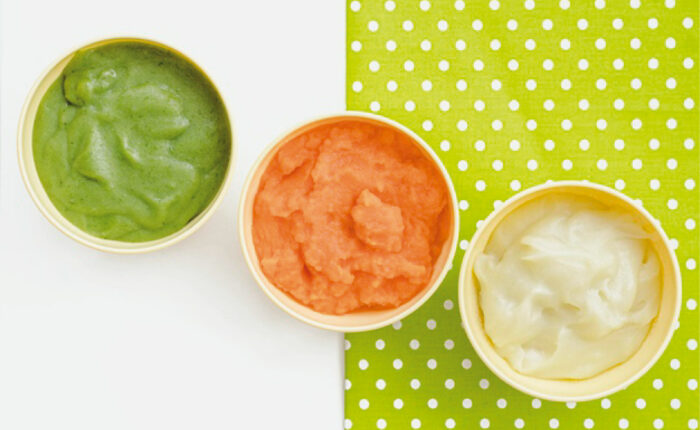 Puré de bebé: comida de transición hasta introducir los primeros sólidos.